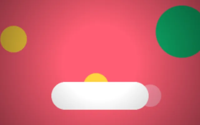 A glowing, abstract still in the colours of the One-Tap era