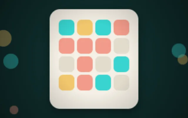 A glowing, abstract still in the colours of the Daily Puzzle era