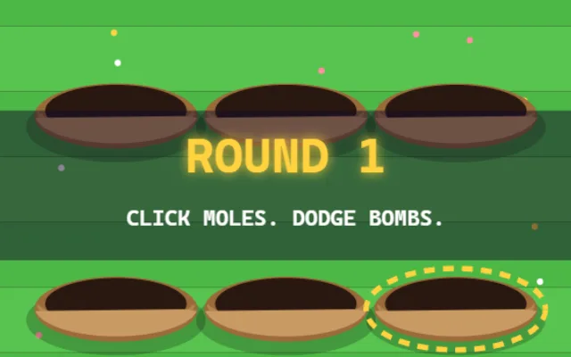 Mole Mallet in play