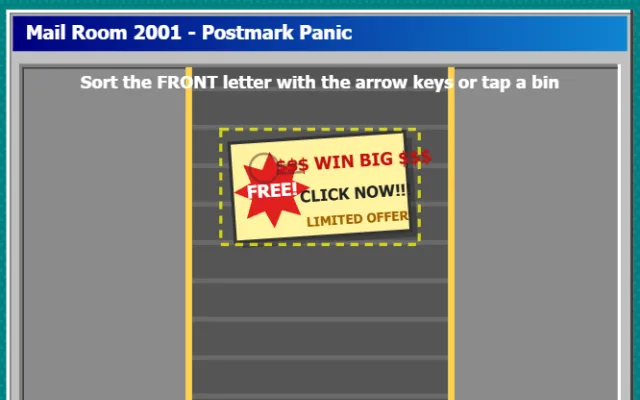 Postmark Panic in play